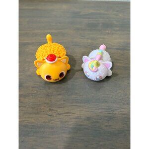2 Aphmau MeeMeows Exclusive Mini Figures Glitter Unicorn French Fry Cat